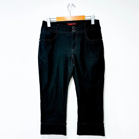 SAN FRANCISCO – Khaki green capri pants | Stretch summer essential * - Picture 5 of 8